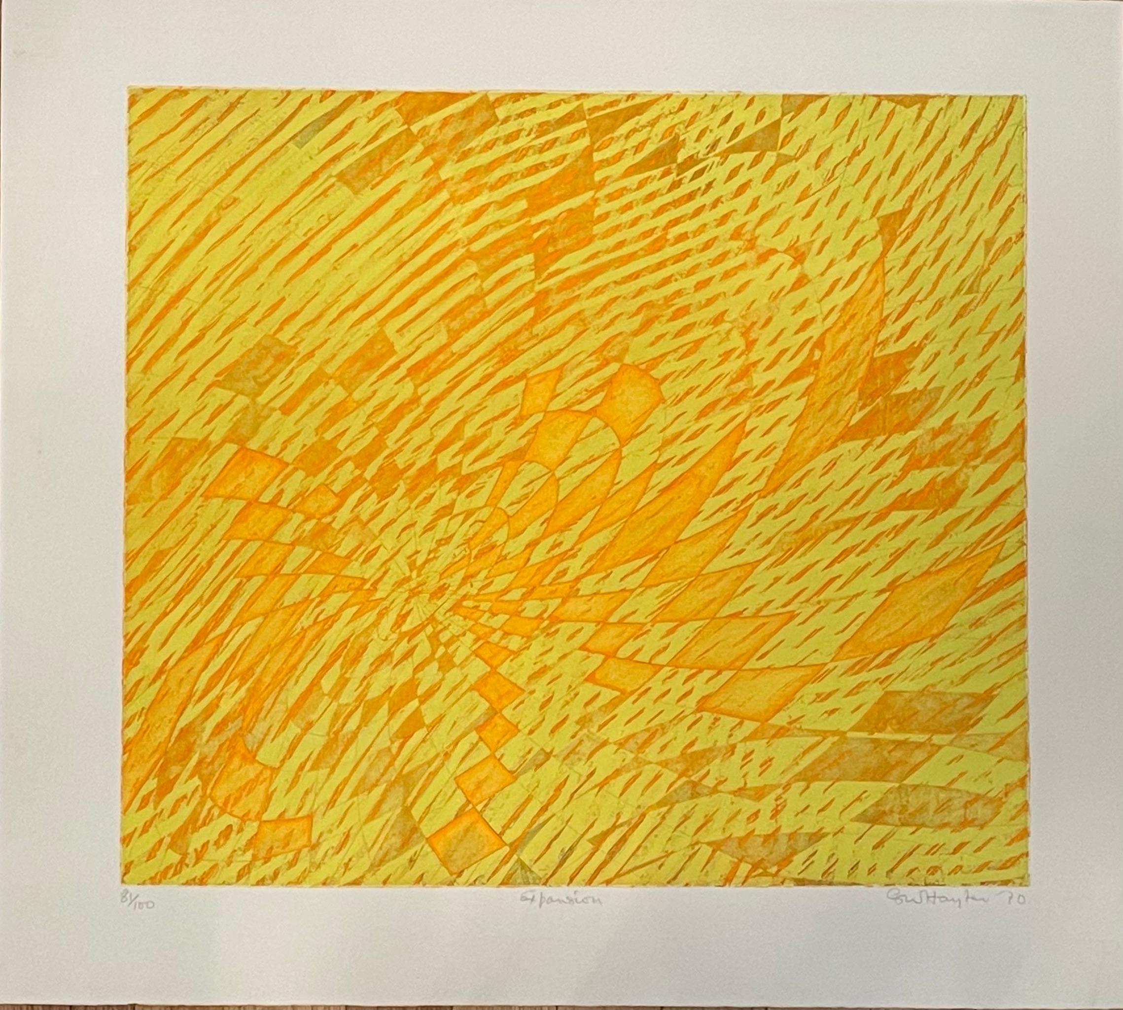 EXPANSION - Print by Stanley William Hayter