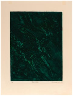 'Green Shade' — Mid-century Modernism, Abstract Expressionism, Atelier 17