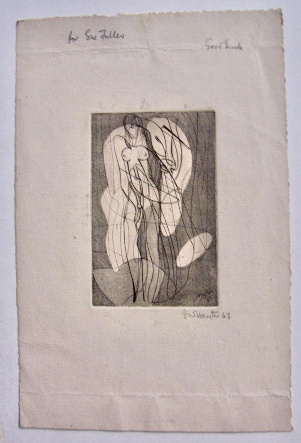 Stanley William Hayter, Holiday Card  For Sale 1