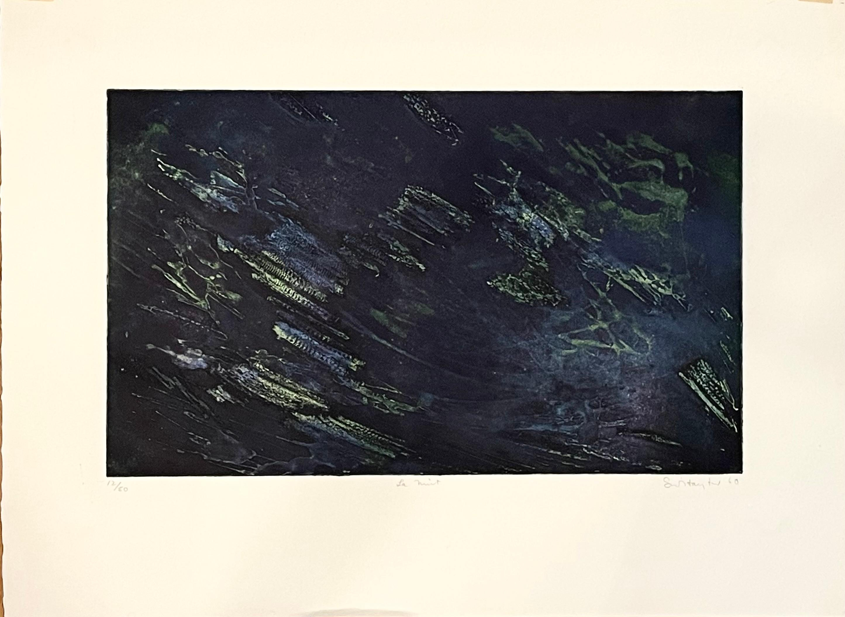 LA NUIT - Print by Stanley William Hayter