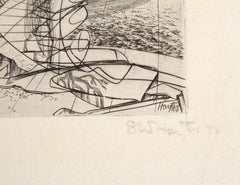 L'Apocalypse, Surrealist Etching by Stanley William Hayter