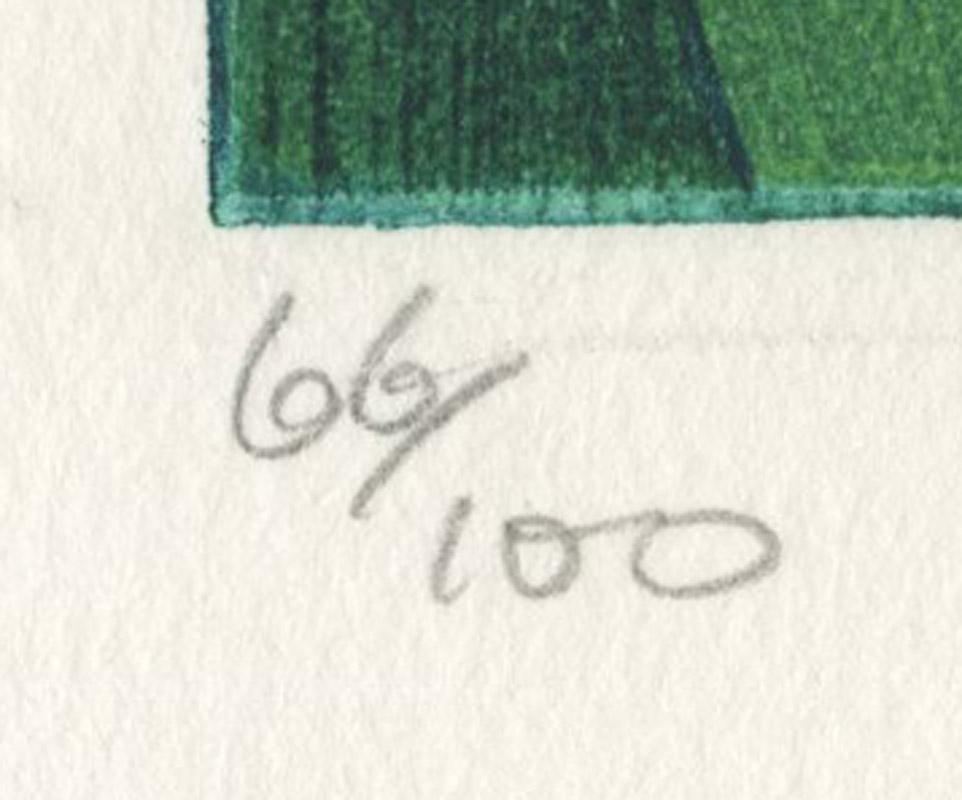 Mere
Etching and soft ground, 1970
Signed, dated, titled and numbered in pencil
Printed in colors by Hector Saunier on BFK Rives paper
Published by Georgetown Graphics, Washington, DC, 1972
Edition: 100 (66/100)
Reference: Black and Moorhead 349
