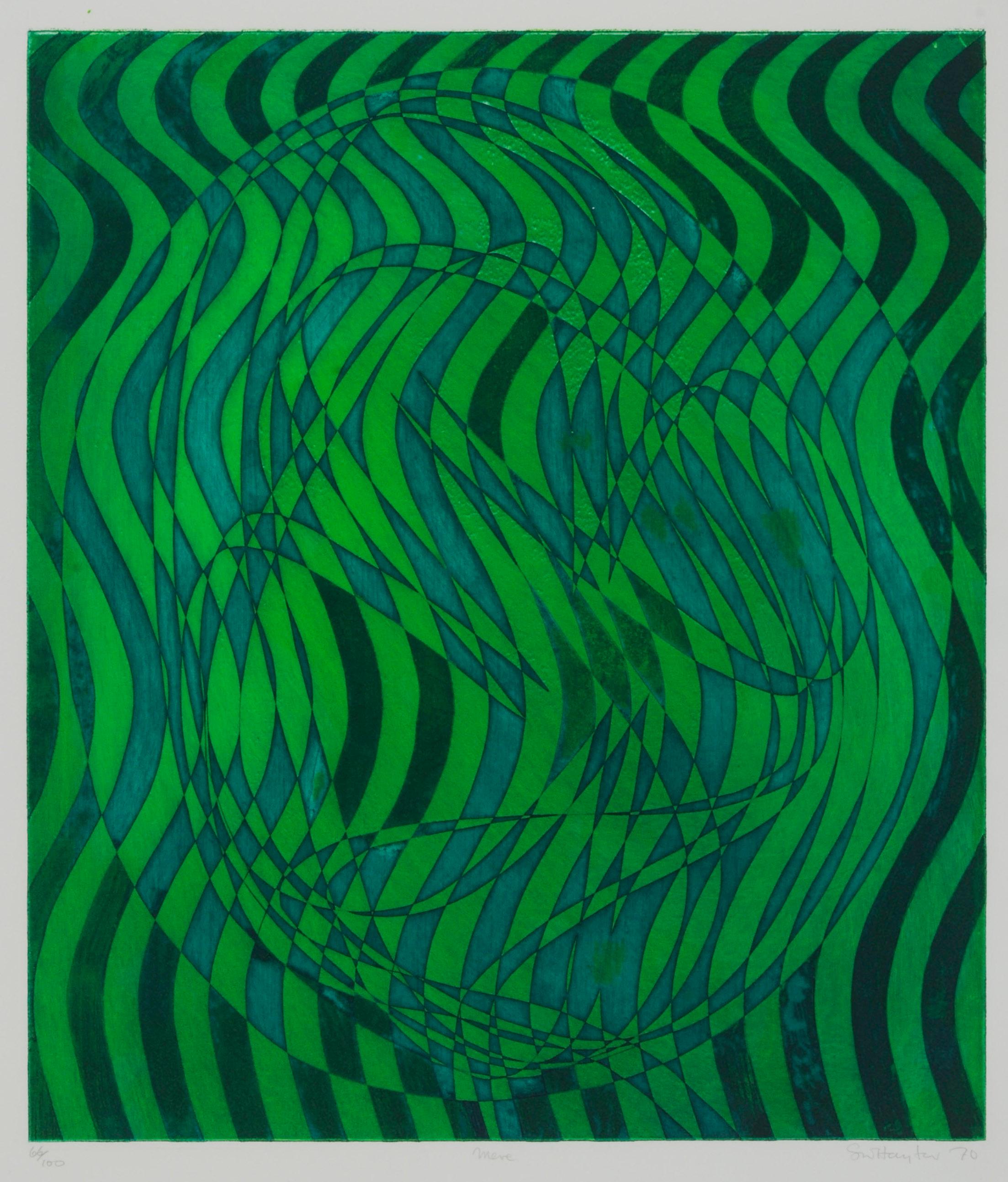 Stanley William Hayter Abstract Print - Mere