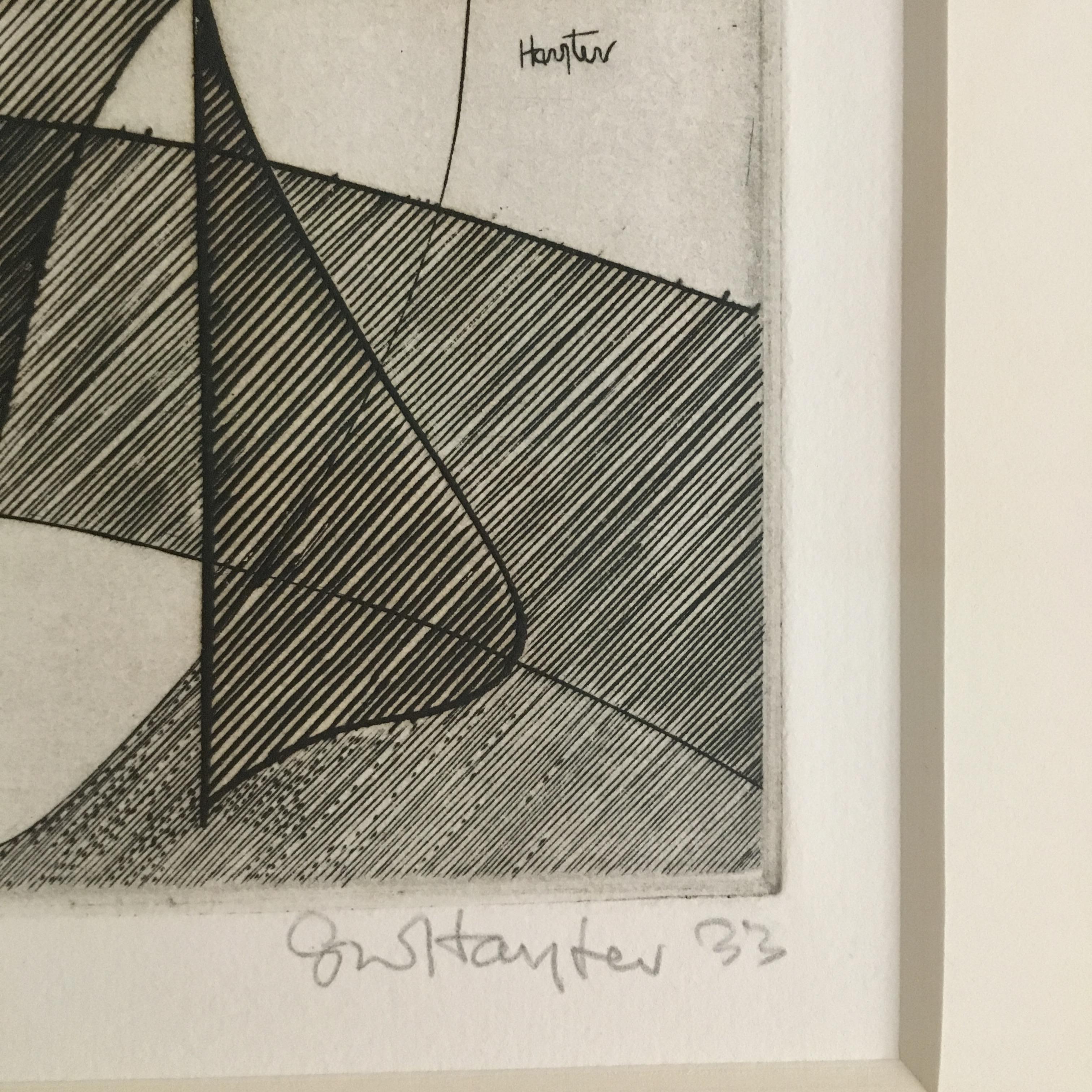 Stanley William Hayter 'Cirave' Signed Limited Edition Abstract Print Etching 4