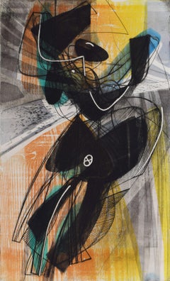 Sun Dance - British Abstract Art Surrealism 1951