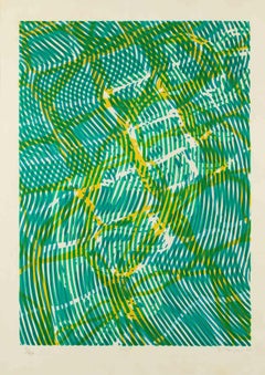 Survol - Original Etching by Stanley William Hayter - 1967
