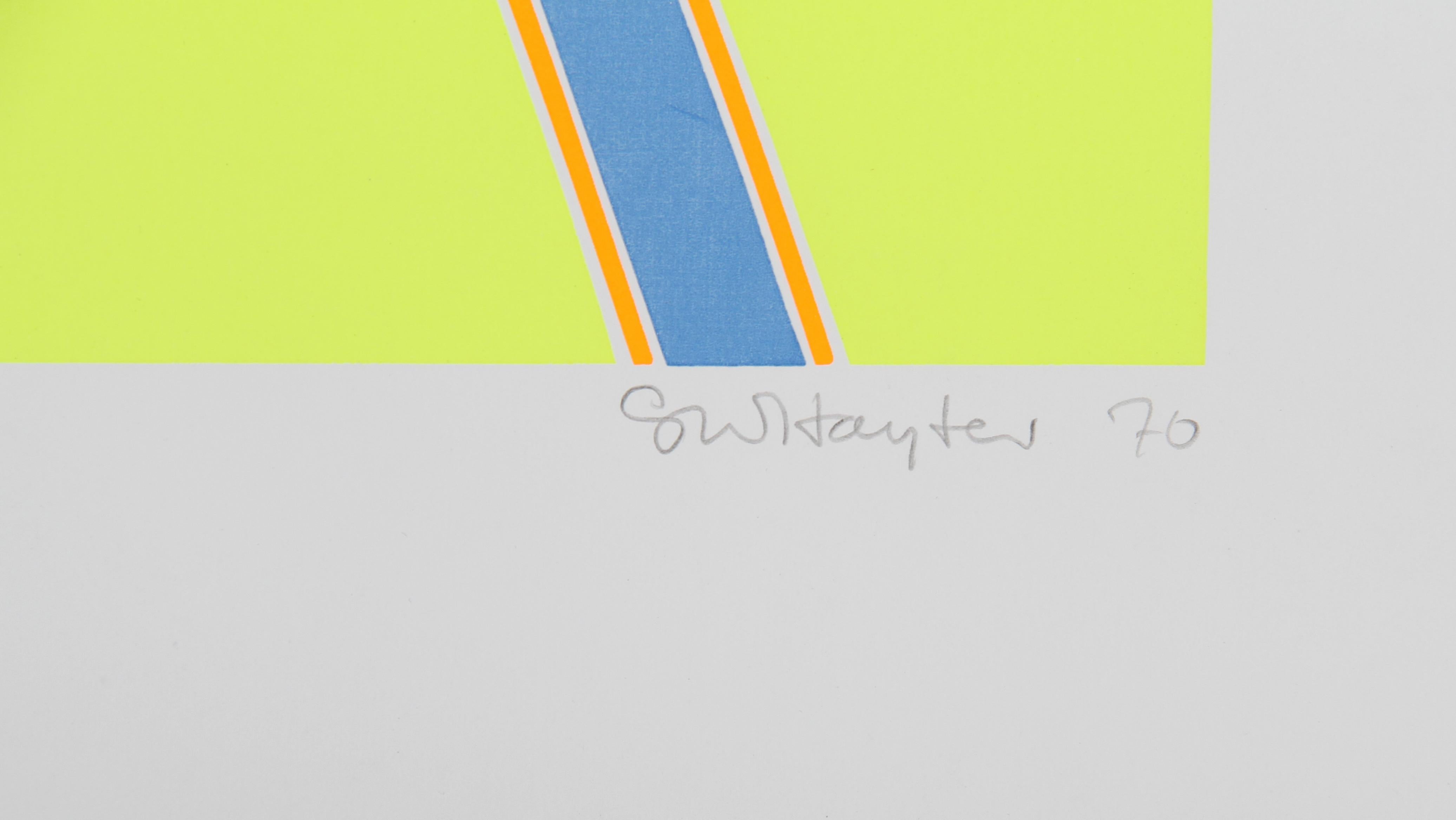 A suite of four silkscreens by the master of the famed Atelier 17.  Stanley William Hayter, CBE (December 27, 1901 – May 4, 1988) was a British painter and printmaker associated in the 1930s with Surrealism and from 1940 onward with Abstract