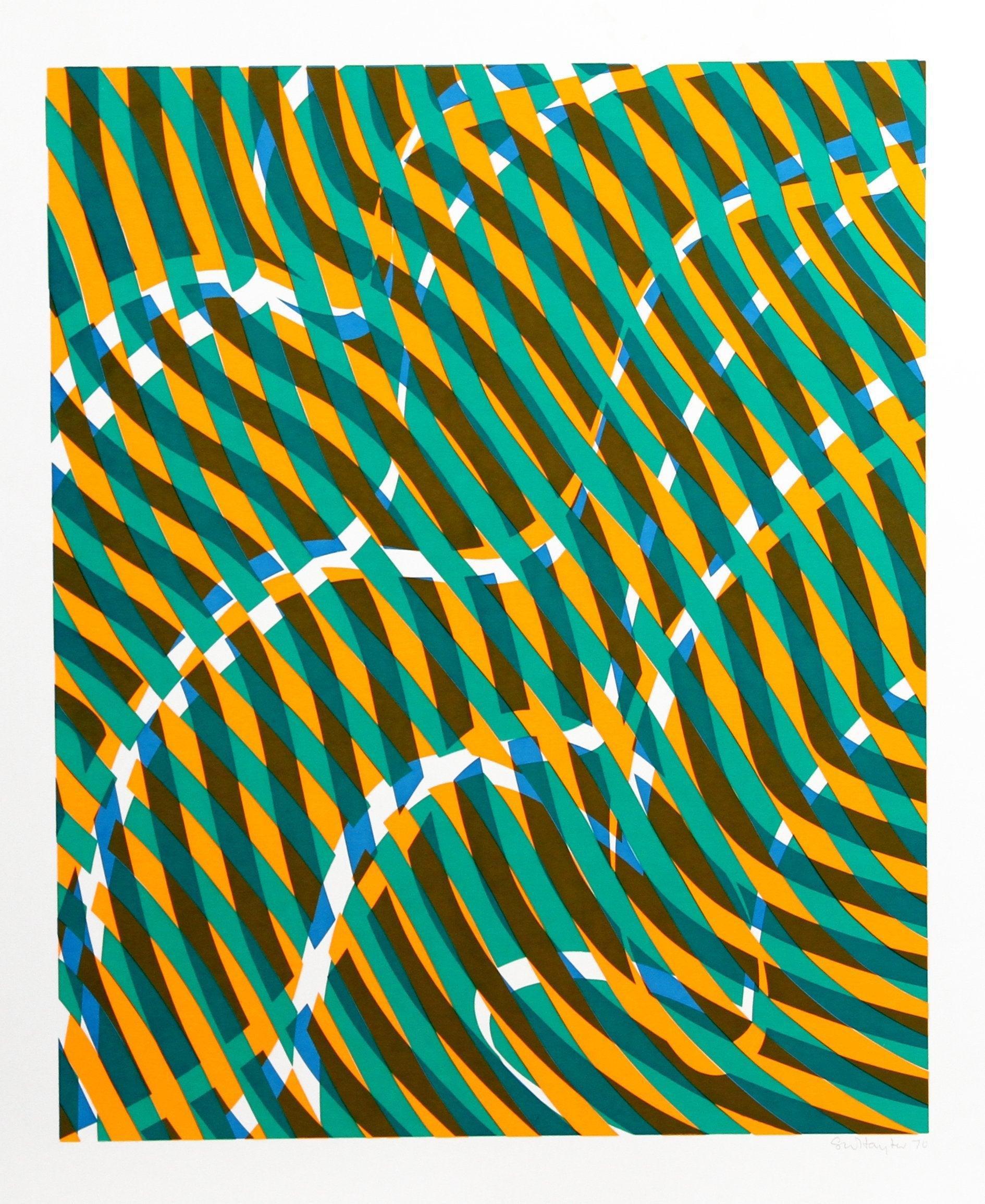 The Aquarius Suite of Four Silkscreens by Stanley Hayter For Sale 3
