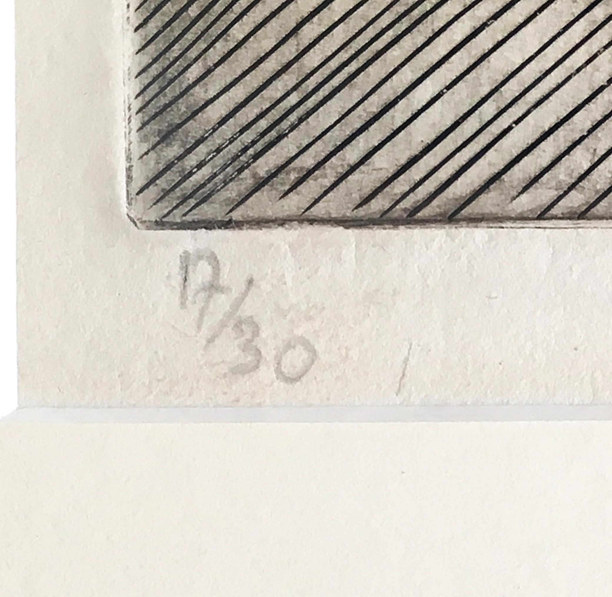 Stanley William Hayter
Torero (de-accesso dal Denver Art Museum), 1929-1933
Incisione su carta vergata, terzo (ultimo) stato, su carta vergata pesante BFK Rives bianco sporco
Firmato, intitolato, numerato 17 dall'edizione di 30 e datato dall'artista