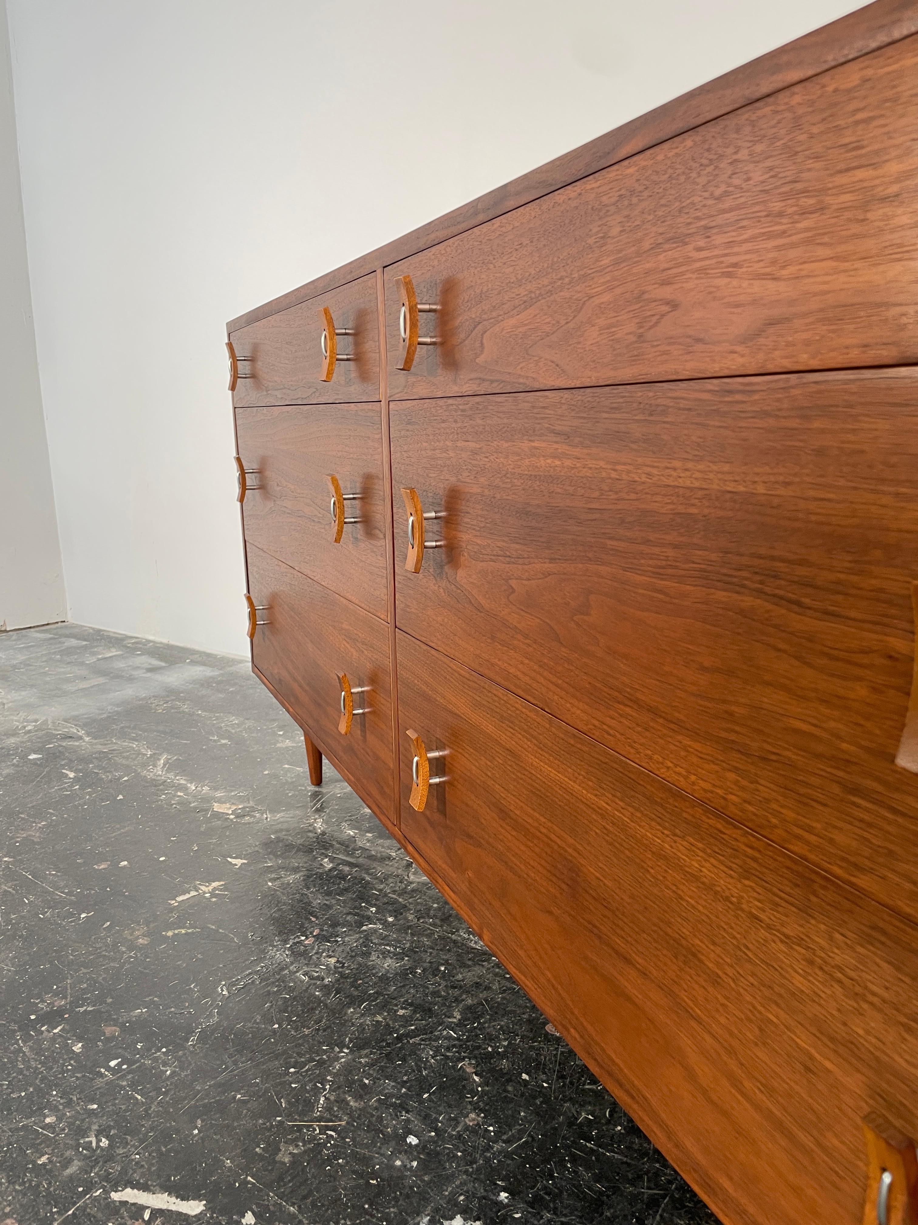 American Stanley Young 6 Drawer Dresser for Glenn of California