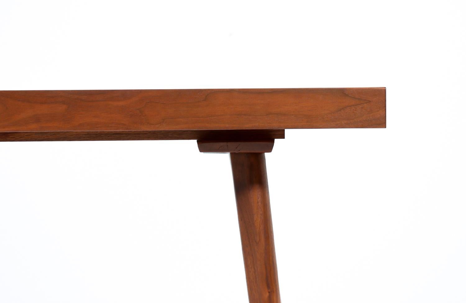 Stanley Young Expanding Walnut Dining Table for Glenn of California 1