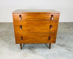 Stanley Young for Glenn of California Chest Of Drawers With Curved Wooden Pulls