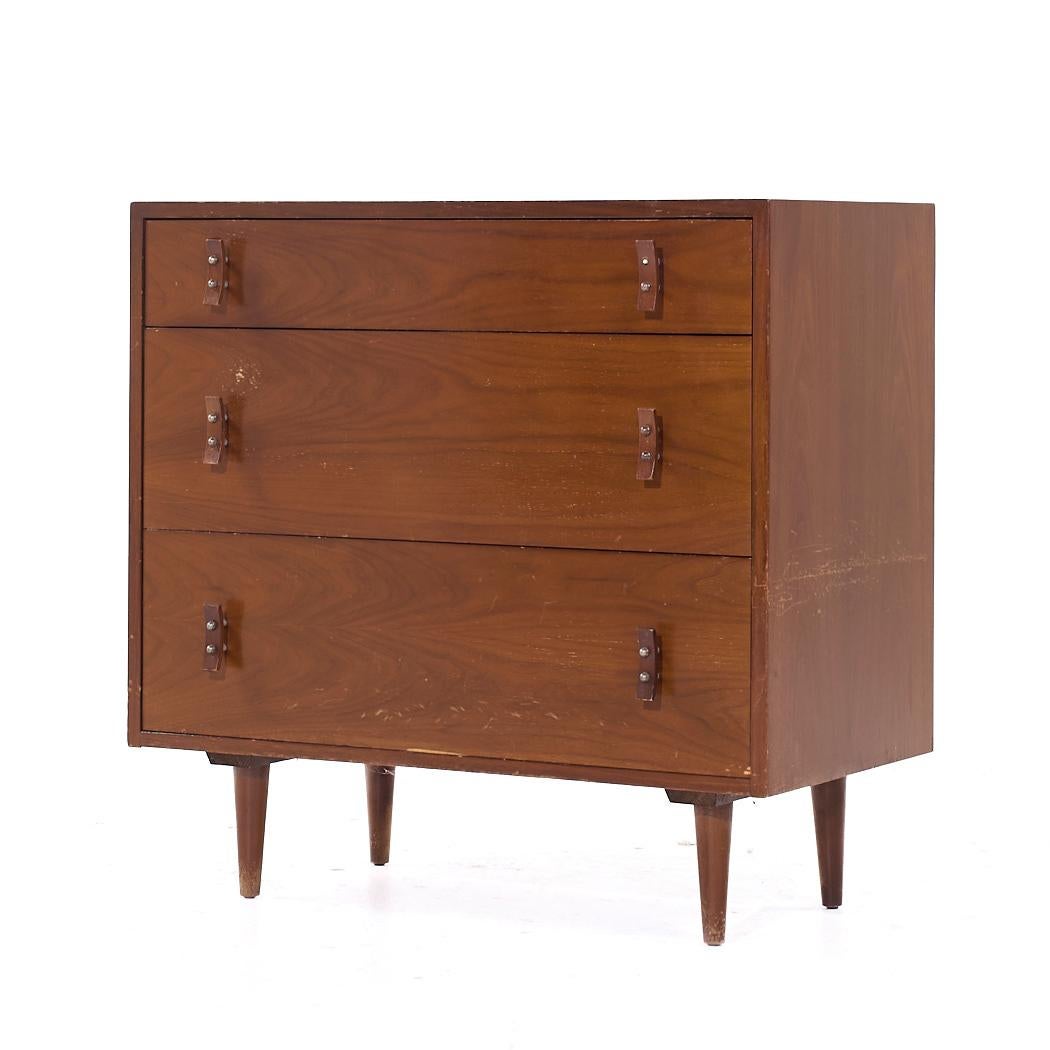 Mid-Century Modern Stanley Young for Glenn of California Mid Century Chest of Drawers Dresser For Sale