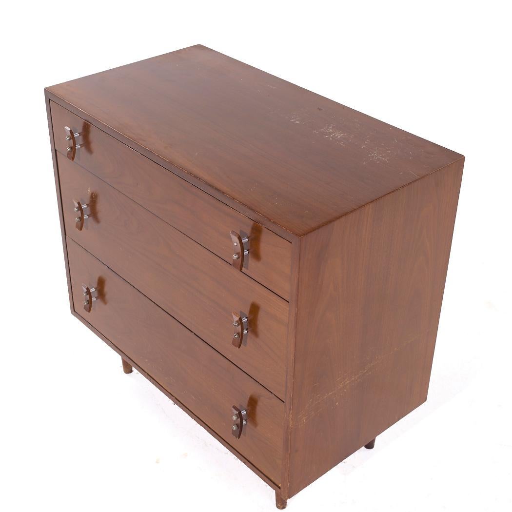 Late 20th Century Stanley Young for Glenn of California Mid Century Chest of Drawers Dresser For Sale