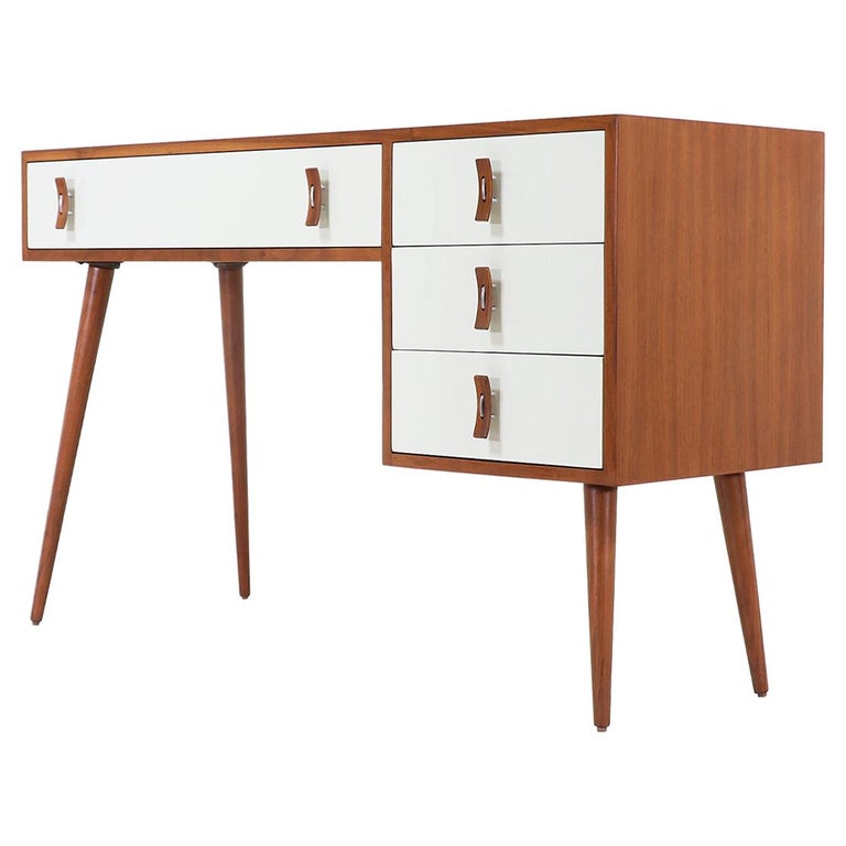 Stanley Young Lacquered And Walnut Writing Desk For Glenn Of