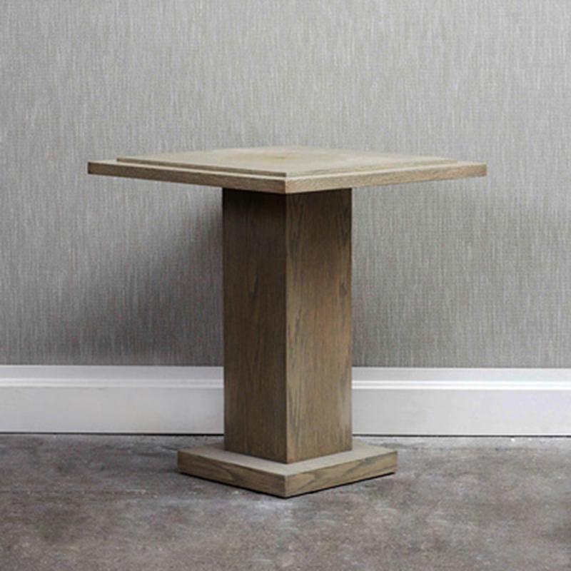 Stanton Bark Paper Side Table In New Condition For Sale In New York, NY