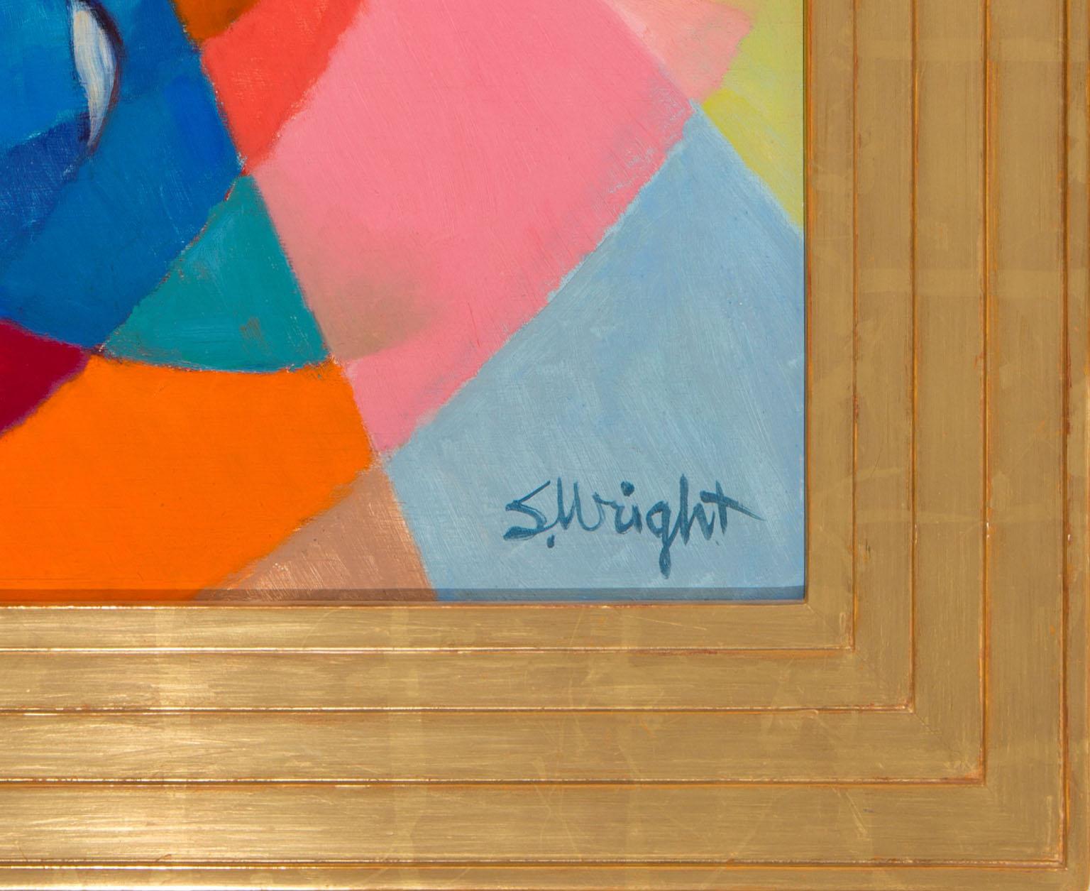 Fudō - Painting by Stanton MacDonald-Wright