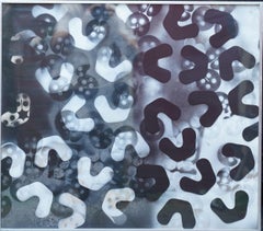 Modern British 1993 Abstract - mixed media art contemporain