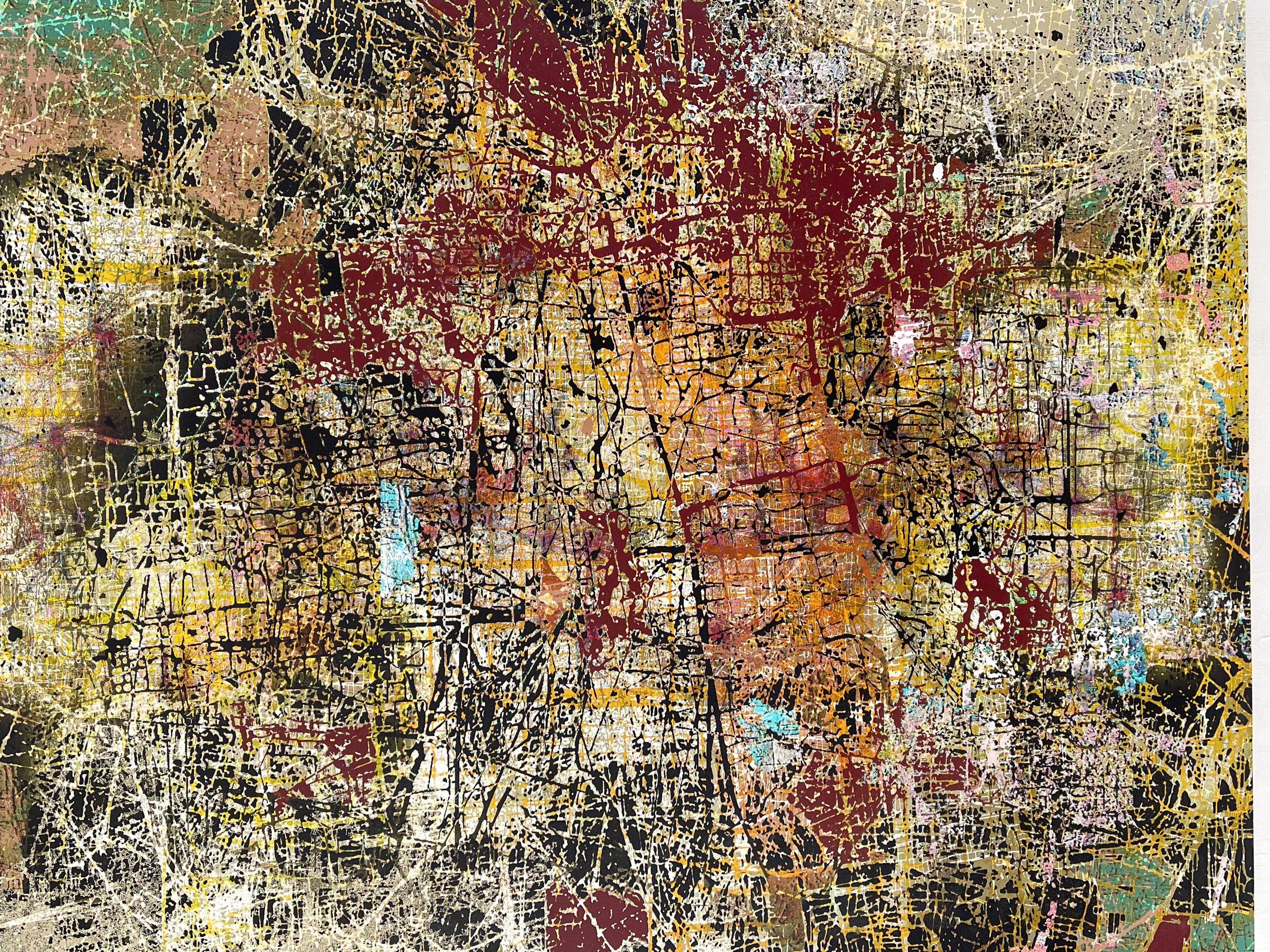 Consecuencias y Acciones - Pintura Digital Arte Abstracto Contemporáneo - Painting de Stanza