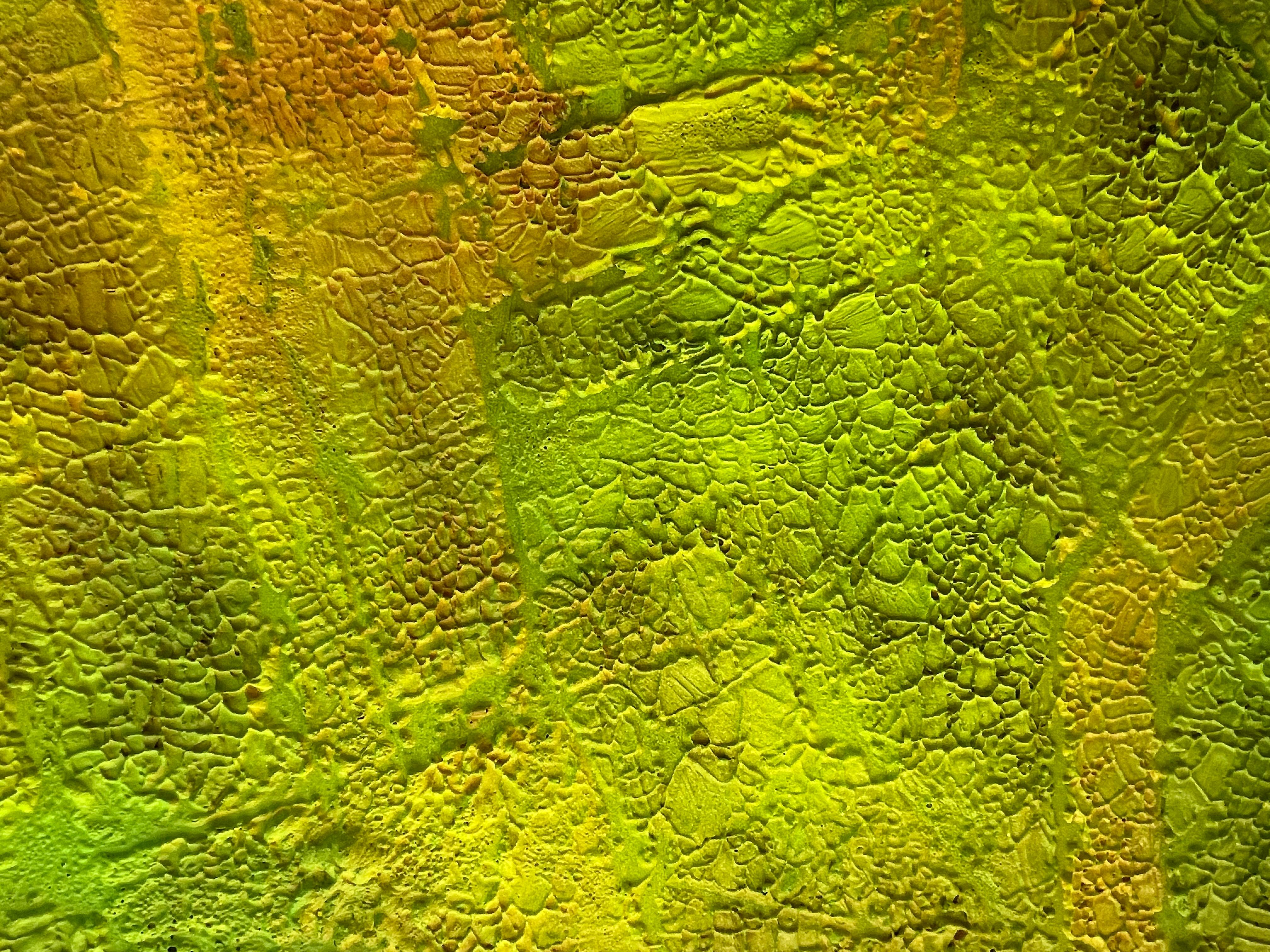RGB Passato Presente Futuro - Pittura astratta contemporanea a olio Rosso Verde Blu 2