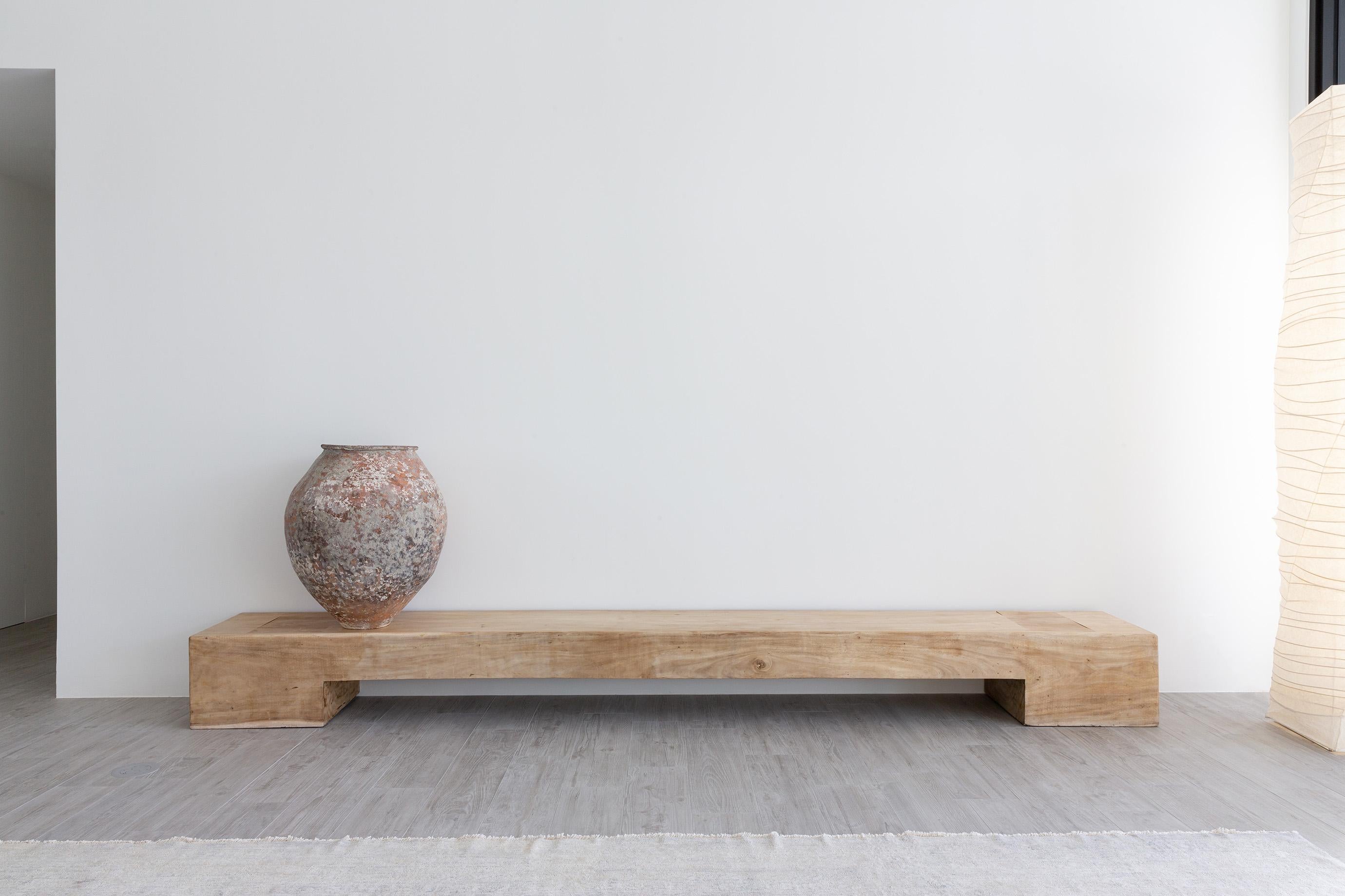 Modern Staple Wood Bench by CEU Studio, Represented by Tuleste Factory For Sale