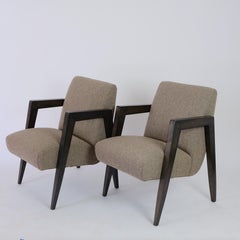 Staple Leg Side Chairs Mid Century Modern