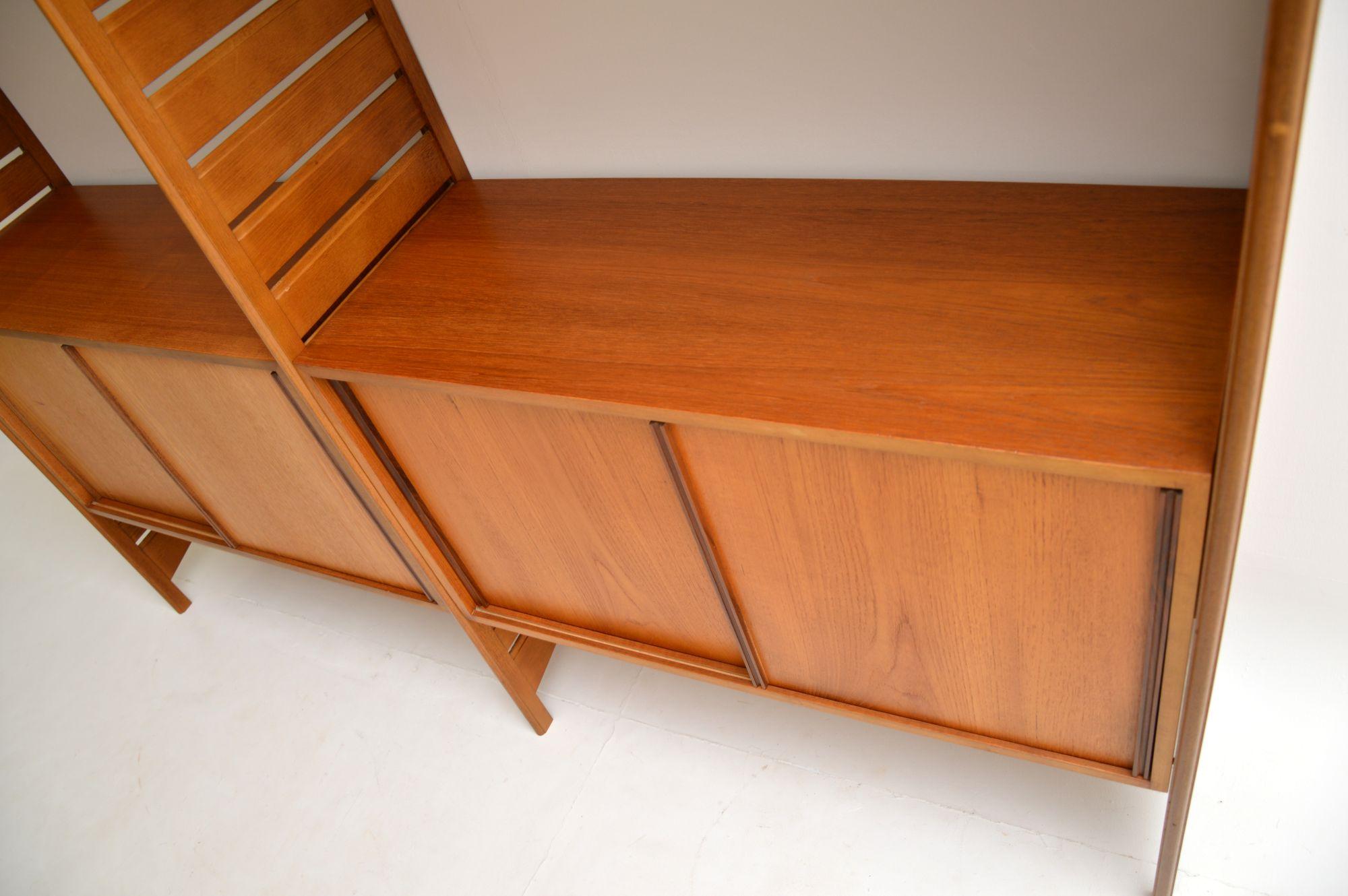 English Staples Ladderax Bookcase / Cabinet in Teak Vintage, 1960’s
