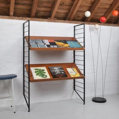Staples Ladderax Shelving Unit, Display Shelves for Books, Magazines, Records