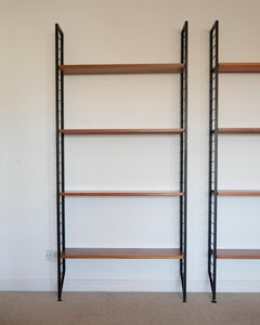 Staples Ladderax, Scaffale in teak del medio secolo, 1 di 2