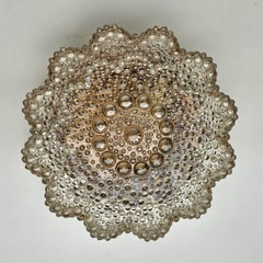 Star Amber Bubble Glass Wandleuchte von Helena Tynell