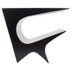 Star Axis Side Table in Powder Coat Aluminum by Neal Aronowitz Design