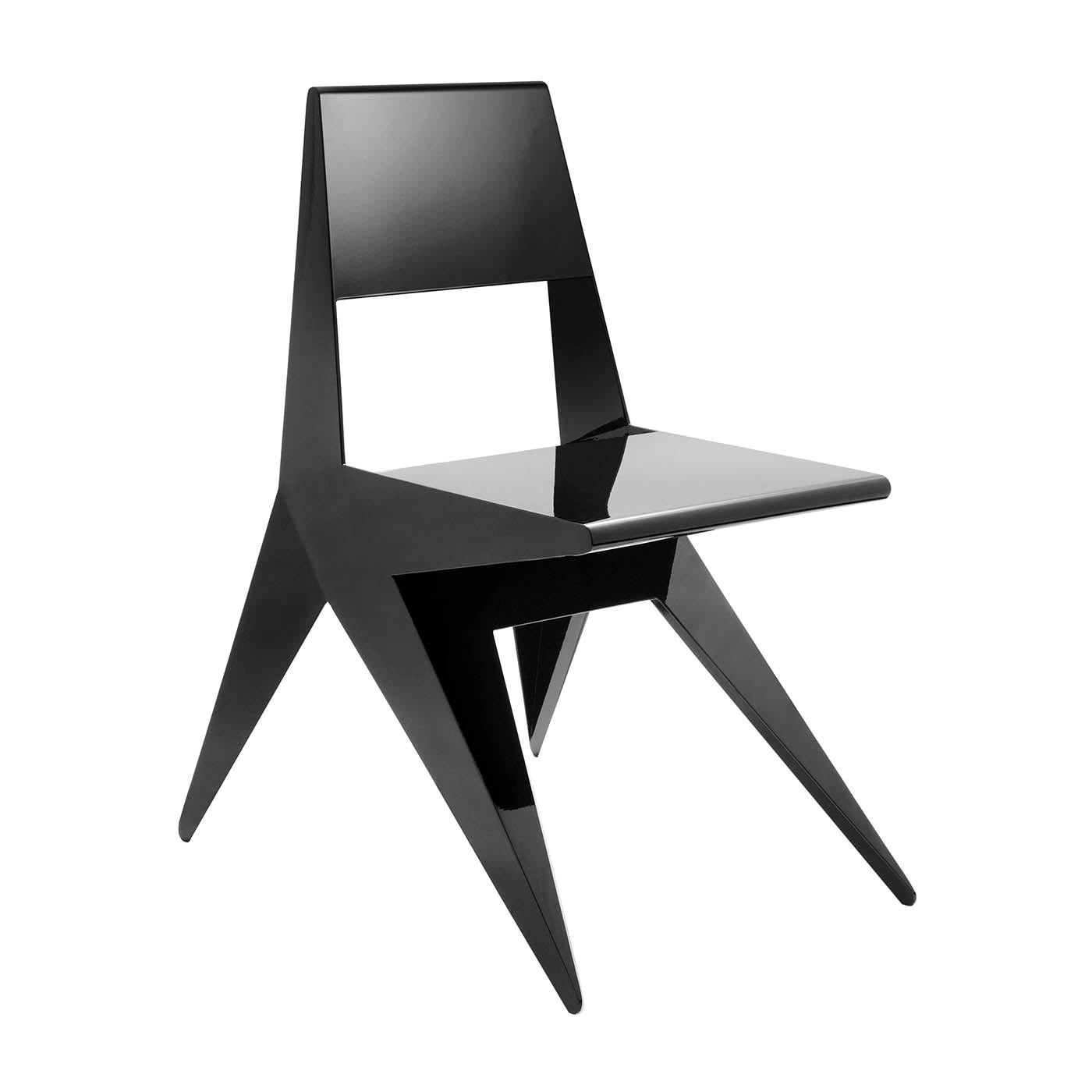 Star Black Chair by Antonio Pio Saracino