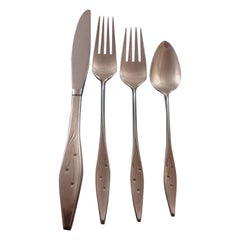 Servicio de cubiertos de plata de ley Star by Reed & Barton 50 piezas John Prip