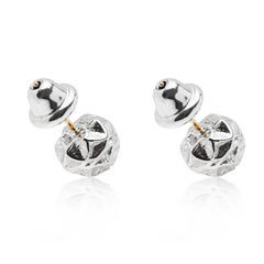 Silver Star Cactus Earrings