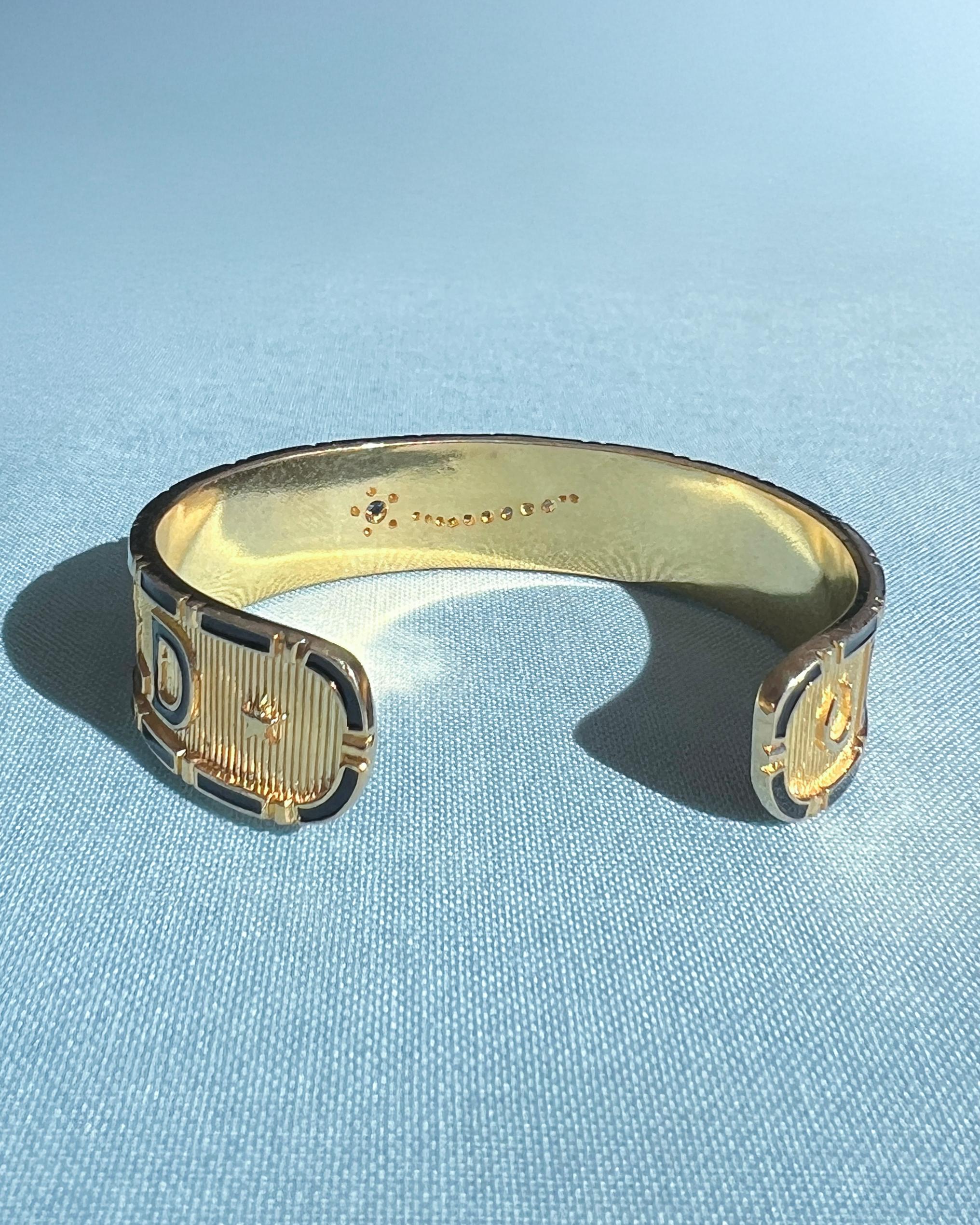 Star Manschettenarmband Blauer Saphir Diamant Göttliches Kind (Einfacher Schliff) im Angebot