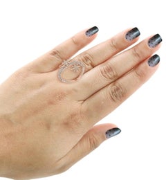 Star Diamond 14 Karat Rose Gold Ring