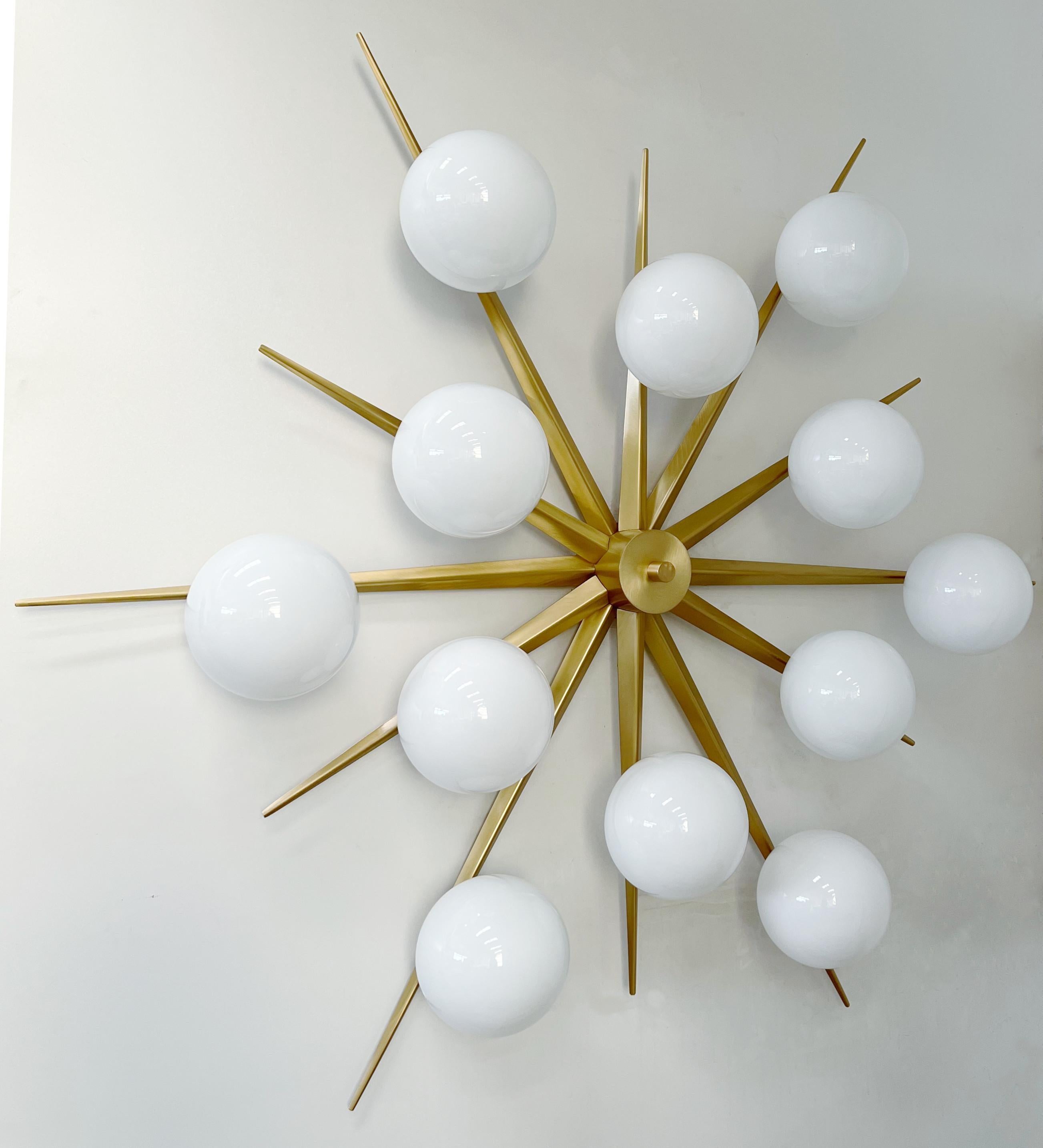 Star Flush Mount by Fabio Ltd In New Condition For Sale In Los Angeles, CA