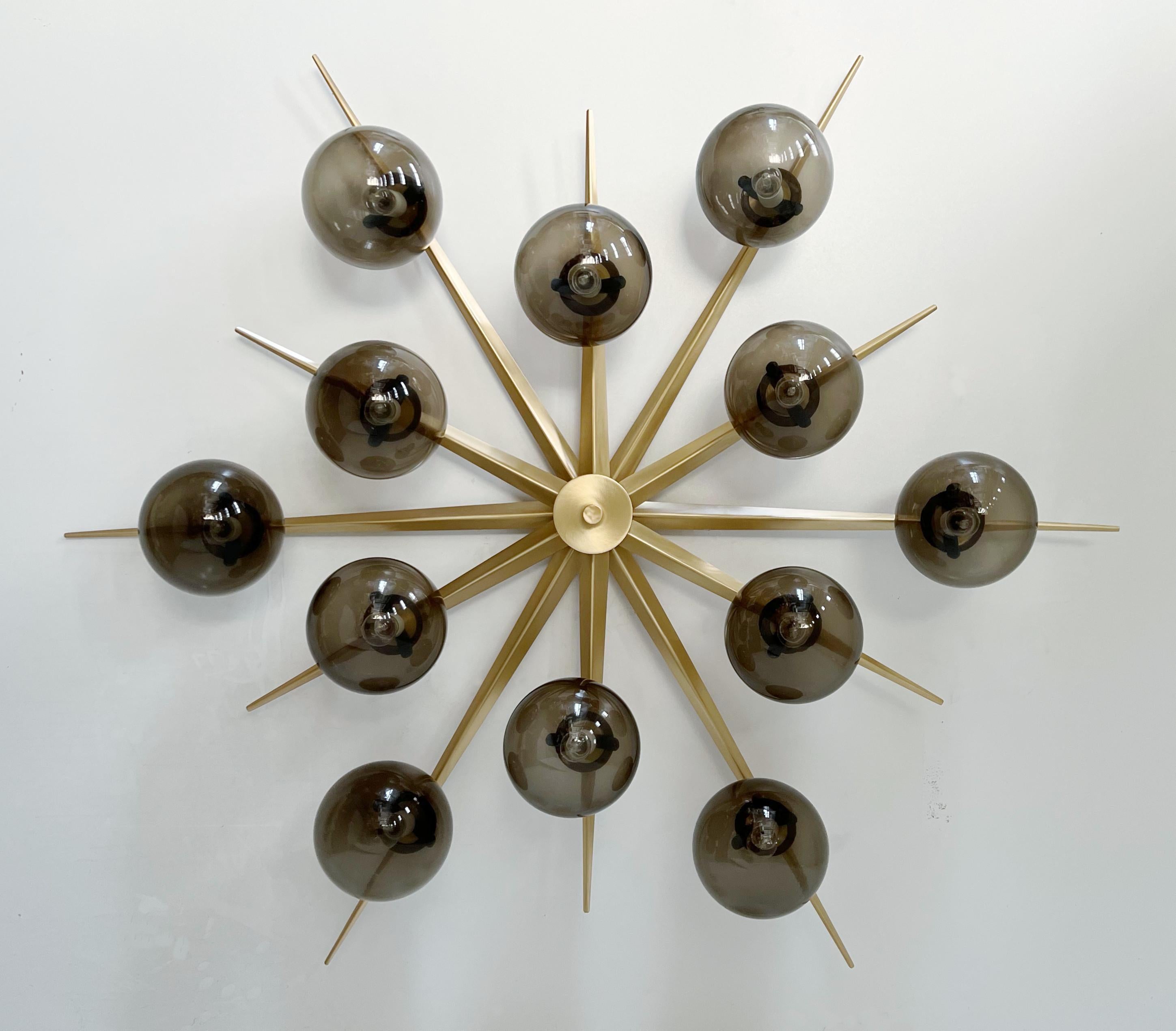 Star Flush Mount by Fabio Ltd In New Condition For Sale In Los Angeles, CA