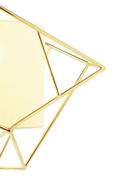 Lampe à suspension Étoile II en laiton