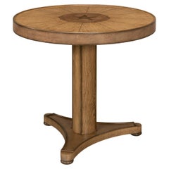 Star Inlaid Side Table