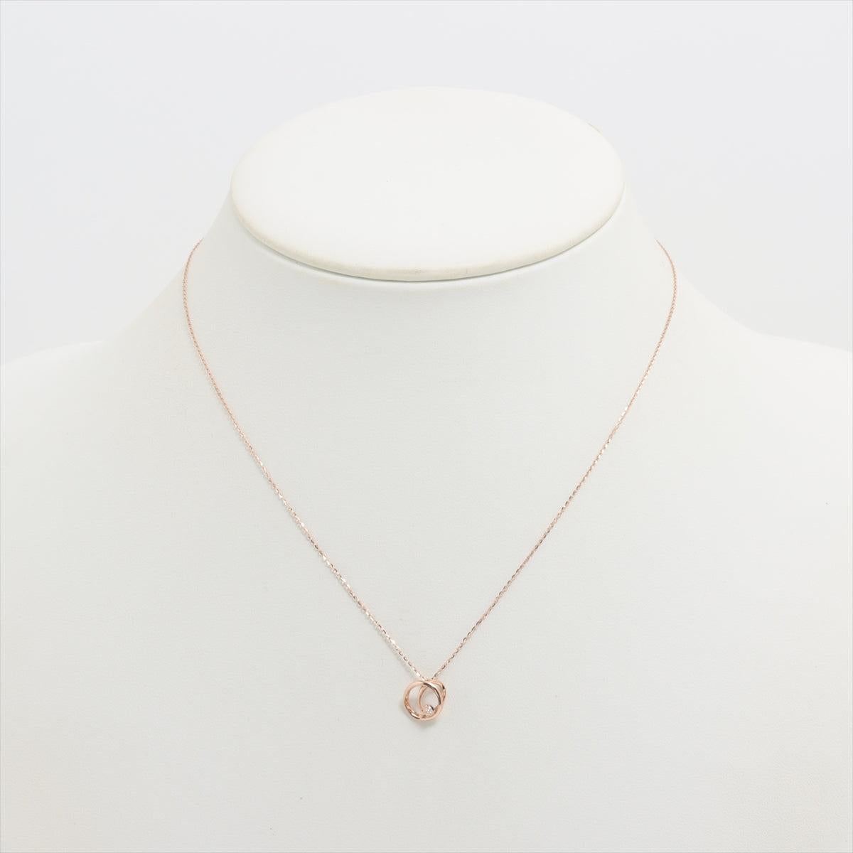 Star Jewelry Diamond Necklace Gold In Good Condition For Sale In Humacao, PR