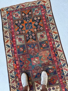 Star Kazak Antique Runner, c. 1930's