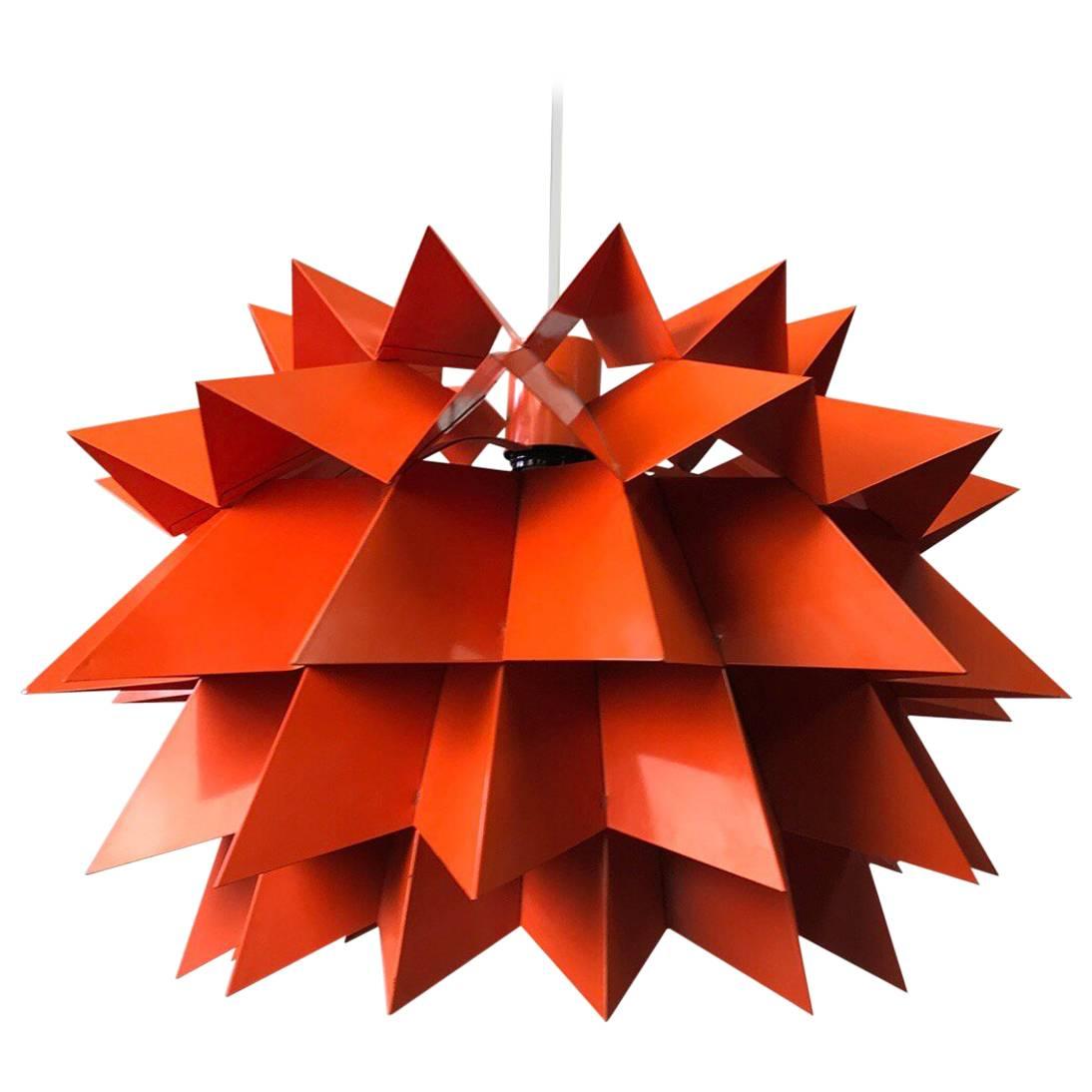 Star Light Ceiling Pendant by Anton Fogh Holm 
Alfred Andersen, Denmark, 1963
