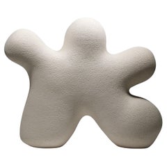 Star Man - Escultura de Cerámica en Gres Blanco por Rachel Peters, UK, En Stock