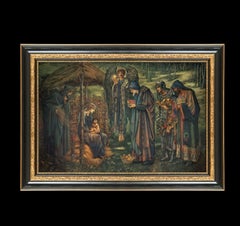 Star of Bethlehem, after Oil Painting by Gothic Revival Artist Edward Jones