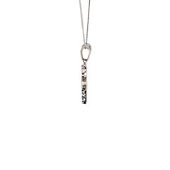 Star of David Diamond Necklace – 14ct White Gold Pendant, 0.50ct