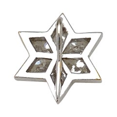 Star of David Diamond Pendant