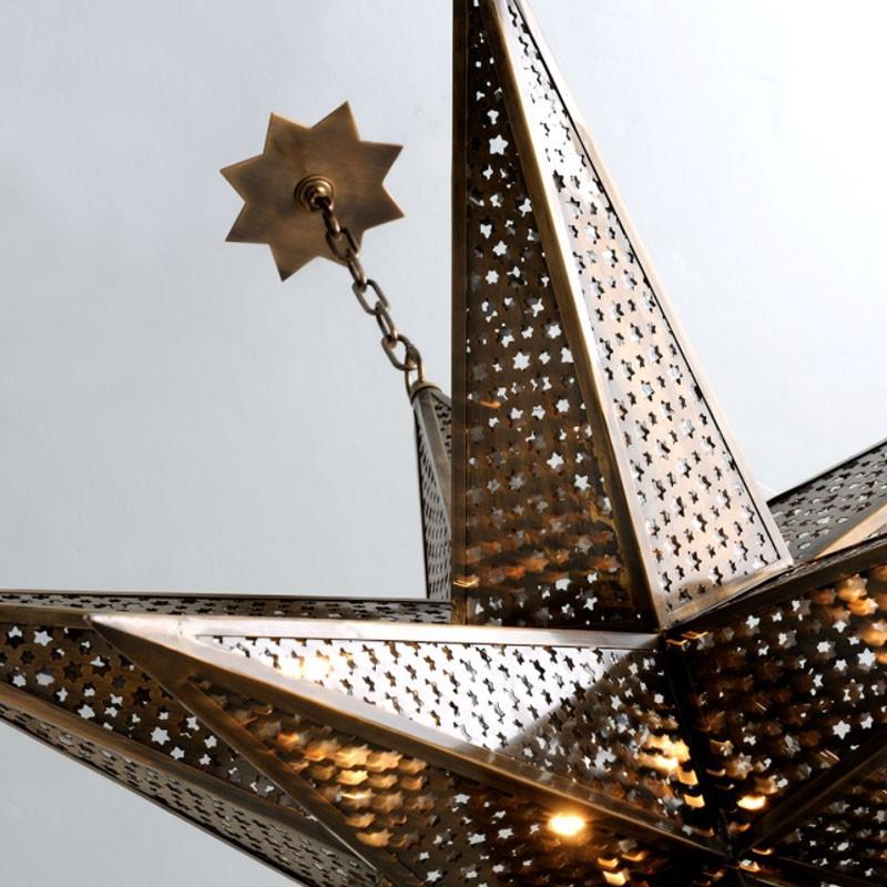 Lampadario a cinque luci Star of the East In condizioni Nuovo in vendita a West Hollywood, CA