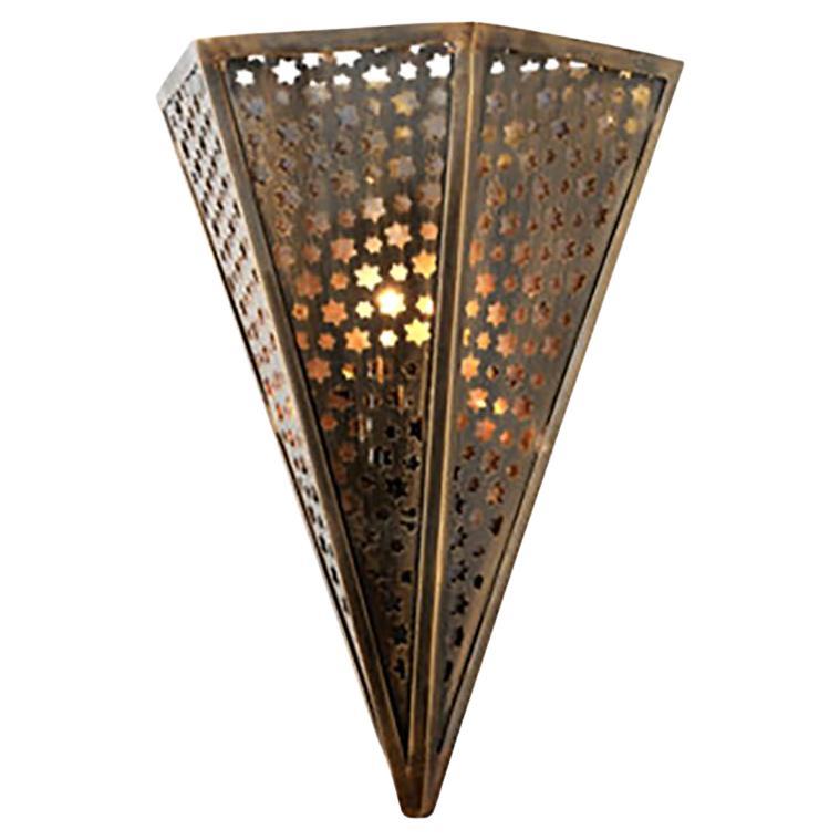 Star of the East One Light Sconce For Sale