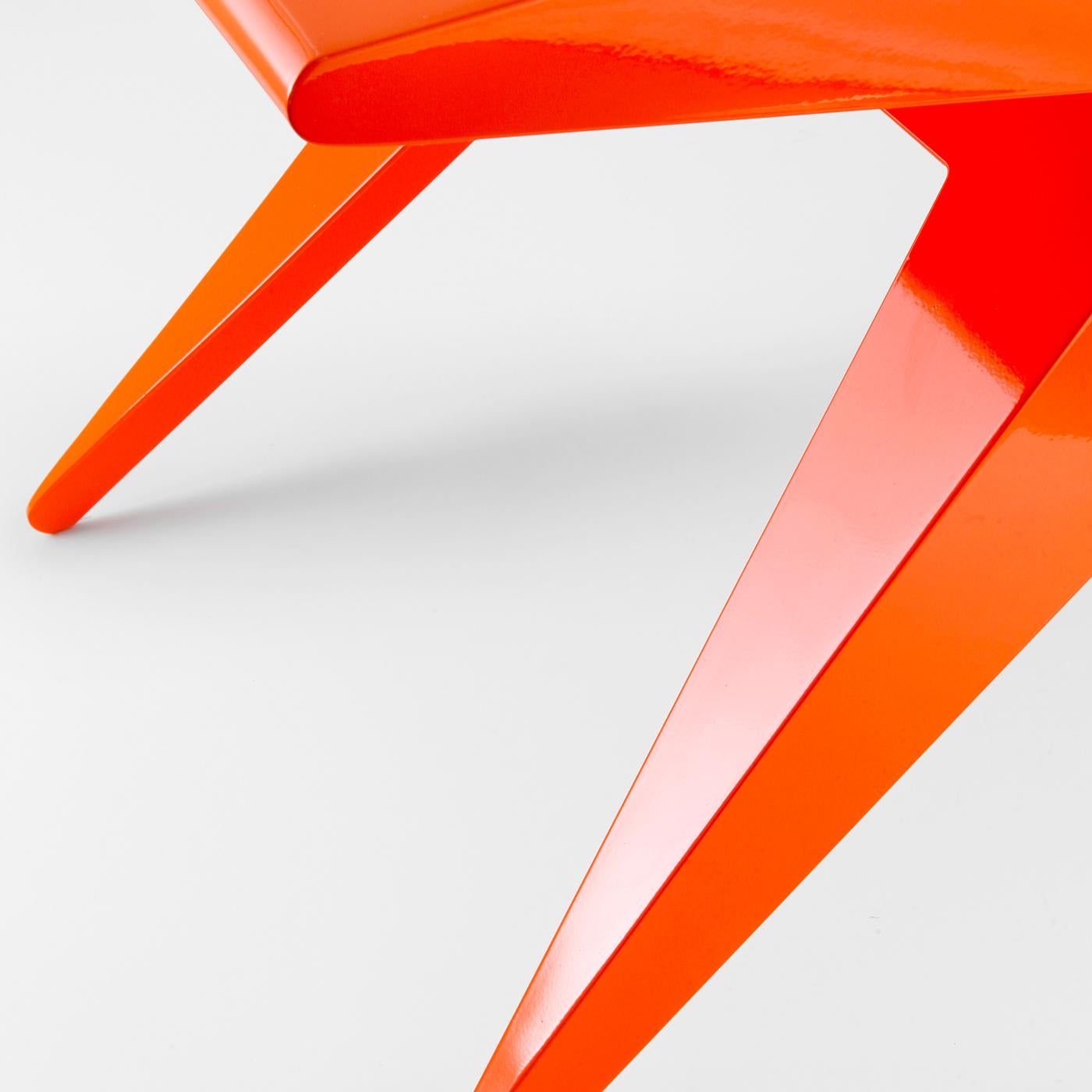 Star Orange Chair by Antonio Pio Saracino In New Condition In Milan, IT